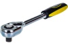 Трещотка с прямой резиновой ручкой ЭВРИКА 1/2 45-зубцовая ER-21245