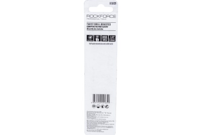 Сверло по металлу (6.35 мм; HSS-Co; в блистере) ROCKFORCE RF-DB104