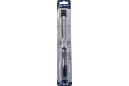 Плоская стамеска (16 х 140 мм, CR-V, блистер) КОБАЛЬТ 245-558