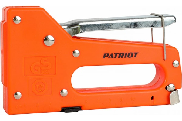 Степлер PATRIOT SPQ-113, пластиковый корпус, скобы 4-8мм, 100 шт в комплекте 350007504