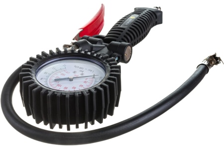 Пистолет для подкачки шин с манометром 12 АТМ для грузовых автомобилей ЭВРИКА ER-76102