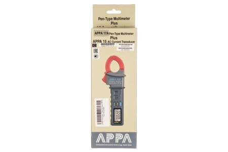 Комплект: мультиметр 17A + преобразователь тока 15 APPA 17A+15+CASE