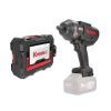 Гайковерт аккумуляторный бесщеточный KRESS KU33.91, 20В, 1/2", 1300 Нм, без АКБ и ЗУ, кейс