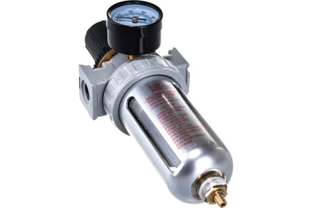 Фильтр-влагоотделитель с манометром и регулятором давления AFR-80 1/4" REMIX RM-AFR-80-14