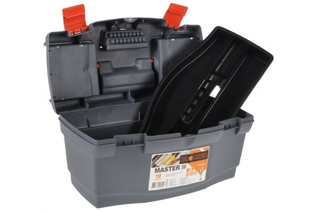 Ящик для инструментов Blocker Master 19 серо-свинцовый/ оранжевый ПЦ3702-НСРСВИНЦОР