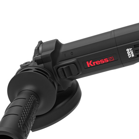 Углошлифовальная машина бесщеточная KRESS KUS26, 1200Вт, 125мм, коробка