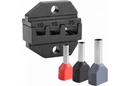 Храповичный кримпер для обжима изолированных наконечников KING TONY 5 предметов, кейс 67G0005