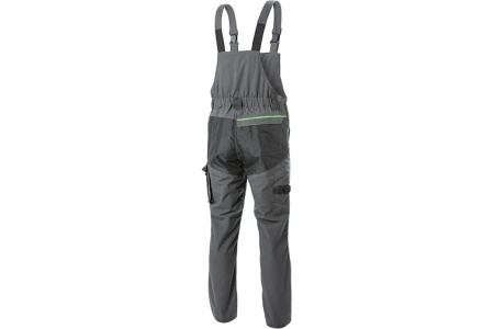 Рабочий полукомбинезон HOEGERT TECHNIK LEMBERG темно-серый, S/48 HT5K801-S