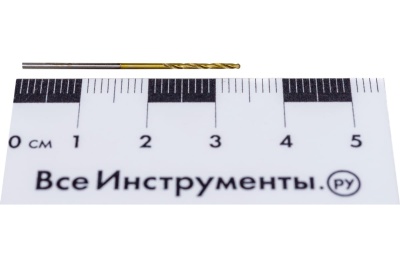 Сверло (2 шт; 1 мм; HSS) по металлу Fit 34310