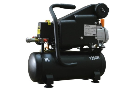 Компрессор POWER TECHNIC коаксиальный, 220В, 1250Вт, 170 л/мин, ресивер 8 л ACD170/008