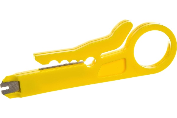 Инструмент для зачистки обрезки 110 витой пары IEK ITK TS1-G60