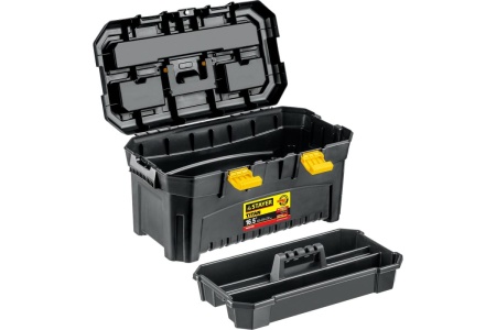 Пластиковый ящик для инструментов STAYER Titan-16 410x230x200 мм (16") 38016-16