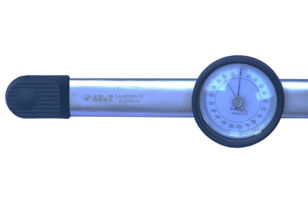 Динамометрический ключ со шкалой индикации AE&T 0-200Nm 1/2" TA-B2200-12