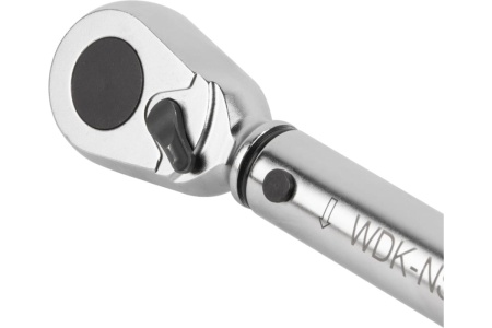 Динамометрический ключ WIEDERKRAFT 50-350 Нм, реверсивная трещотка с квадратом 1/2 WDK-NS50350