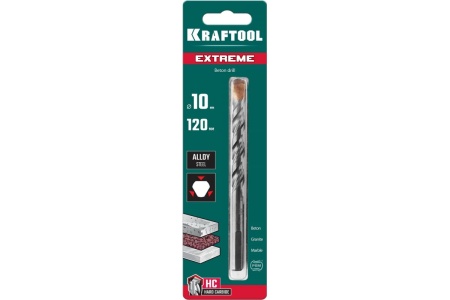 Сверло по бетону KRAFTOOL Extreme 10x120 мм 29166-120-10