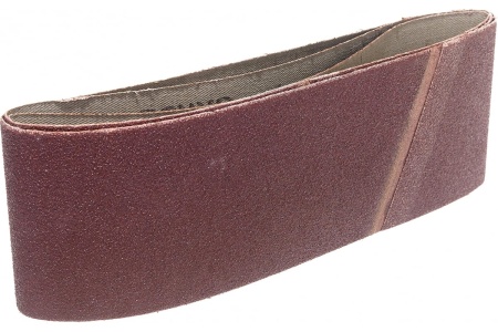 Шлифовальная универсальная бесконечная лента STAYER на тканевой основе для ЛШМ P100 75x457 мм 3 шт. 35441-100