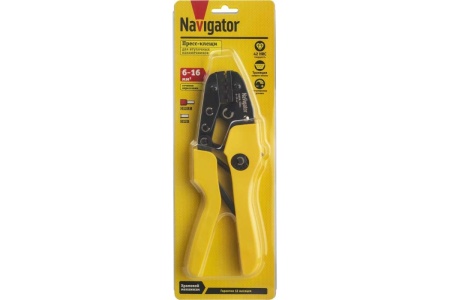 Пресс-клещи Navigator NHT-Pkv01-M-16 (для втулочных, 16 мм2) 80380