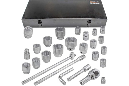 Набор инструментов Forsage f-68263-9 3/4 ", 26 пр.(12гр.) в кейсе 56225