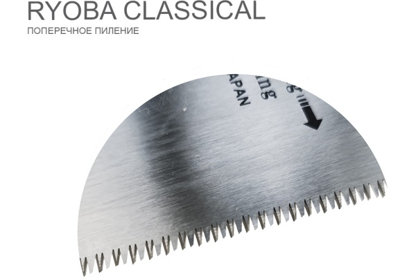 Пила Shogun Ryoba Rip/Cross 210мм, искусственный ротанг М00016477