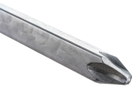 Крестовая силовая магнитная отвертка ROCKFORCE Profi S2 PH4.0x200мм на пластиковом держателе RF-70240200