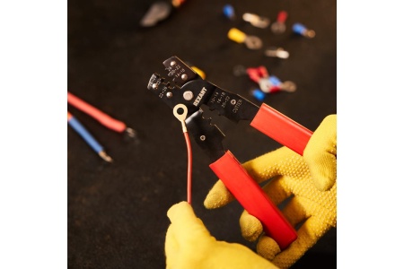 Кримпер для обжима автоклемм, изолированных и неизолированых 0.10 - 6.0 мм2 REXANT ht-202B 12-3032