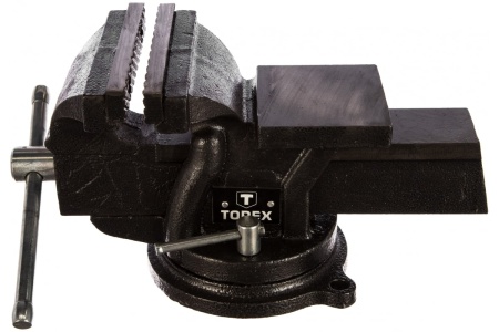 Тиски слесарные поворотные с наковальней TOPEX 07A212