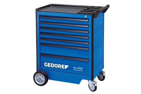 Инструментальная тележка с 7 ящиками, 147 шт GEDORE 2980282