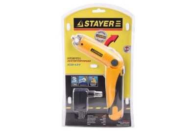 Аккумуляторная отвертка STAYER SCSD-4.8-F