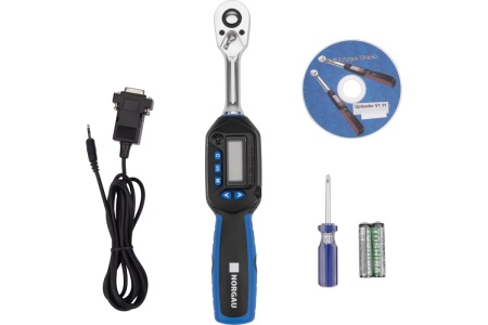 Электронный динамометрический ключ NORGAU NTE12-085RR 3/8" 17-85 Нм, с поверкой 051130086/П Электронный динамометрический ключ NORGAU NTE12-085RR 3/8" 17-85 Нм, с поверкой 051130086/П