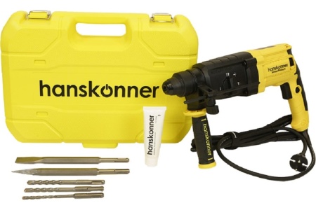 Перфоратор Hanskonner SDS Plus HRH0826LRE Перфоратор Hanskonner SDS Plus HRH0826LRE