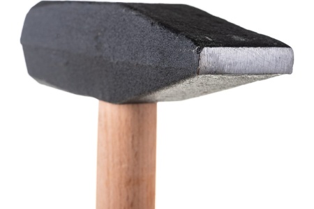 Слесарный молоток 1500 г, квадратный боек, деревянная рукоятка СИБРТЕХ 10223