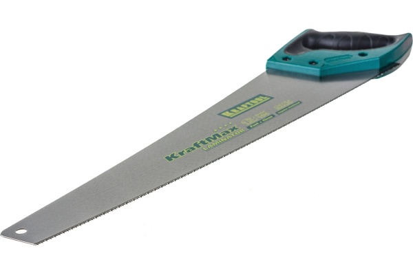 Ножовка Kraftool EXPERT KraftMax LAMINATOR, специальный закаленный зуб, быстрый и точный рез, 13/14 TPI, 500мм 15225-50