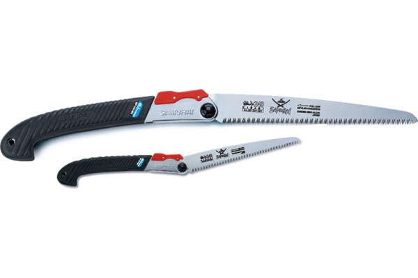 Пила складная, с прямым полотном 2 угла фиксации, в футляре SAMURAI MP-210-MH