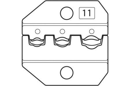 Пресс-клещи КВТ CTA-11 74853