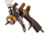 Пневматический краскопульт INTERTOOL LVLP BRONZE, форсунка 1.8 мм, бачок 600 мл PT-0136