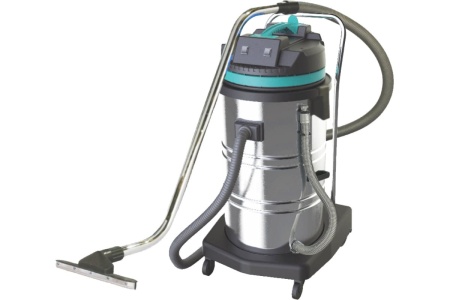 Пылеводосос ТЕМП 80 л, нержавеющий, 220 V, 2200 W, 2 турбины TVC80-2