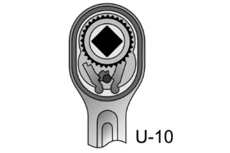 Алюминиевая трещотка с механизмом переключения GEDORE 1/2" 6142700