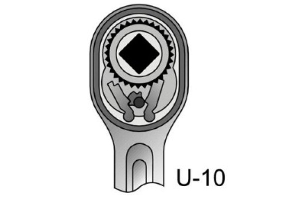 Алюминиевая трещотка с механизмом переключения GEDORE 1/2" 6142700 Алюминиевая трещотка с механизмом переключения GEDORE 1/2" 6142700