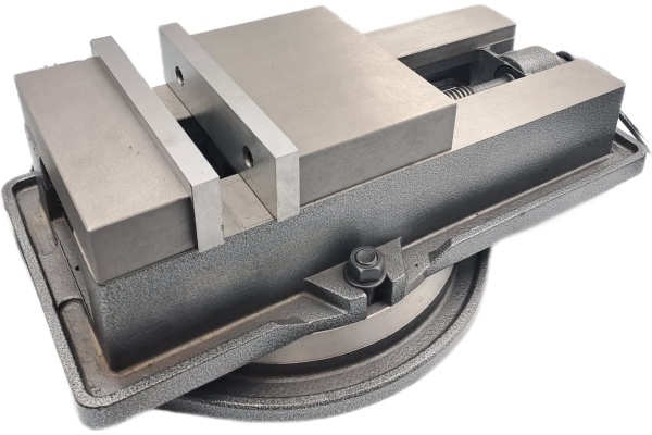 Станочные тиски TORNERI прецизионные поворотные L губок 200 мм, серия QM16200 Swivel 045761