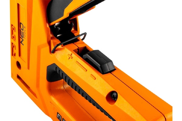 Степлер NEO Tools 4 в 1, 6-14 мм, скобы J, G, L, E, алюминий 16-030