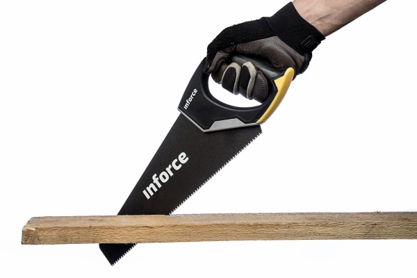 Ножовка по дереву 350мм Inforce 06-08-07