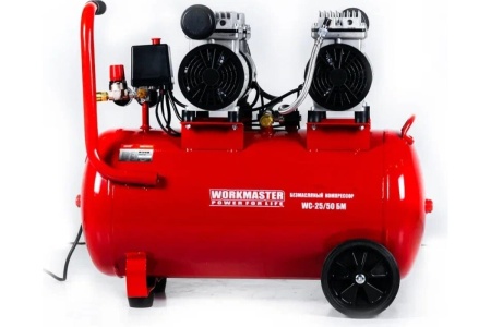 Воздушный безмасляный компрессор WorkMaster WC-25/50БМ