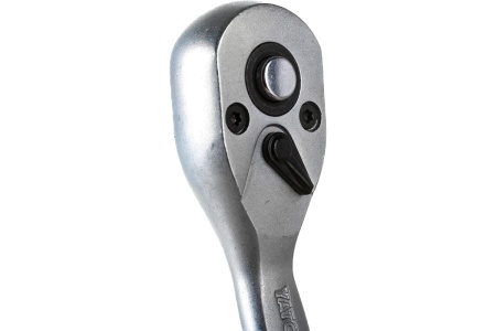 Трещотка с изогнутой ручкой YATO 1/4" YT-0730