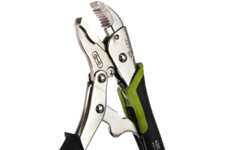 Зажим с фиксацией с полукруглым захватом Дело техники 180 мм 430480