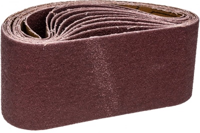 Лента шлифовальная (10 шт; 75х457 мм; P60) ПРАКТИКА 032-874