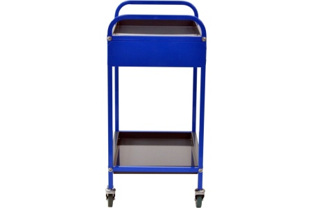 Тележка для инструментов Zatesov на две полки, открытая, c выдвижным ящиком TT-02-01-BLUE