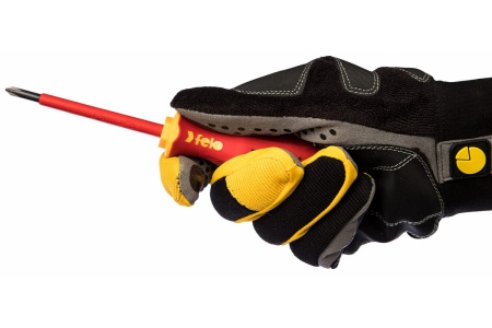 Диэлектрическая крестовая отвертка Felo Ergonic PH 1X 80 41410290