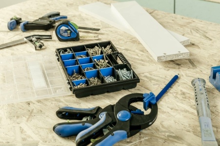 Струбцина HOEGERT TECHNIK с трещоткой, 150 мм HT3B952