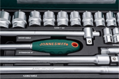 Набор торцевых головок 1/2"DR Jonnesway 10-32 мм S04H4524S