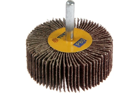 Круг лепестковый радиальный (60х20х6 мм; Р80) ТУНДРА 1875464